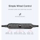 AWEI X660BL Bluetooth Headphones Dual Driver Earphones Wireless Headset with Mic Bass Stereo Earbuds Gray