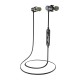 AWEI X670BL Bluetooth Headset Dual Driver Wireless Headphones Super Bass Stereo Sound Earphones with Mic Black