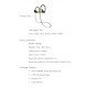 Awei A888BL Sport Wireless Earphones Bluetooth IPX4 Waterproof Bass Stereo Headset with Microphoe Noise Reduction Black