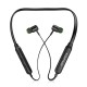 Awei G30BL Magic Magnet Wireless Bluetooth 4.2 Headphones Neckband Sport Earbuds Support Hands-Free Calling Black