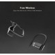 Awei T2 TWS Sports Ear Hook Bluetooth Waterproof Wireless Headphones Mini Separate Stereo Headphones Black