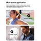 B11 Wireless  Headset Bluetooth-compatible 5.0 Strong Signal Binaural Call Stereo Sports Headphones Touch Screen Noise Canceling Earphone White