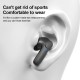 B11 Wireless  Headset Bluetooth-compatible 5.0 Strong Signal Binaural Call Stereo Sports Headphones Touch Screen Noise Canceling Earphone White