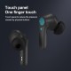 B11 Wireless  Headset Bluetooth-compatible 5.0 Strong Signal Binaural Call Stereo Sports Headphones Touch Screen Noise Canceling Earphone White