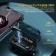 B16 Bluetooth  Headset Long-endurance Wireless Waterproof Earphones With  Charge  Box black