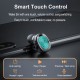 B9 TWS Bluetooth Earphones Wireless Earbud with 300mAh Charging Case Digital Display Touch Control BT5.0 Volume Adjustable Support Call Conversation black