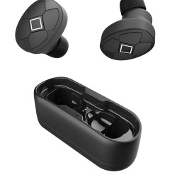 Bluetooth 5.0 Wireless Earphones With Charge Box Sports Headset 3D Stereo With Dual Microphone black