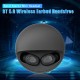 Bluetooth 5.0 Wireless Sweatproof Earbud Handsfree TWS Sport Stereo Mini Headset black