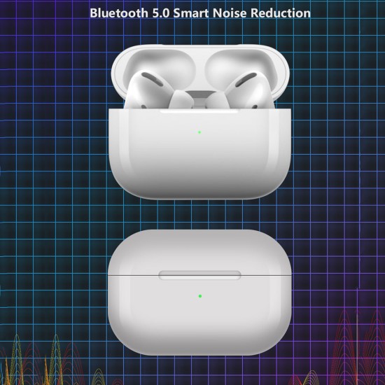 Bluetooth Earphone Wireless Earphones Air3 Smart Sensor Headset Tap Control  white