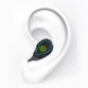 Bluetooth Headset Stereo Bluetooth 5.0 Mini Headset Noise Reduction Stereo Phone-call Headphones black