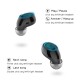 Bluetooth Wireless Headset Air3 TWS Binaural Touch Headset Waterproof In-ear Earphones Sports Stereo Music Headphones white