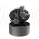 Bone Conduction Earphone Low Latency Noise Canceling Waterproof Sweat-proof Wireless Bluetooth Headset Black