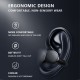 Bone Conduction Earphone Low Latency Noise Canceling Waterproof Sweat-proof Wireless Bluetooth Headset Black