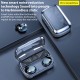 Bq10 Earphone Tws Wireless Bluetooth V5.3 Headphones with Microphone for Xiaomi Huawei iPhone Black