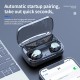 Bq10 Earphone Tws Wireless Bluetooth V5.3 Headphones with Microphone for Xiaomi Huawei iPhone Black