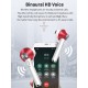 D012 TWS Bluetooth Earphone Stereo Wireless Headphones Running Sport Bass Headset with Mic for Iphone Xiaomi Huawei  Silver