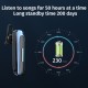 E03 Smart Wireless  In-ear  Earphones Mobile Phone Universal Driving Business Mini Bluetooth Headset Black blue