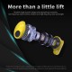 E60 Wireless Bluetooth Headphones Running Sports Music Earphones with Microphone for Android IOS Yellow Black