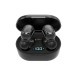 E7s Wireless Headset, Bluetooth-compatible 5.0 Noise Reduction Earphone Led Screen, Large Charging Capacity 300mah Headphone black