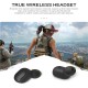 E7s Wireless Headset, Bluetooth-compatible 5.0 Noise Reduction Earphone Led Screen, Large Charging Capacity 300mah Headphone black