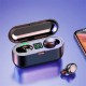 F9 Tws Bluetooth 5.0 Earphone Wireless Headphone Stereo Mini Headset Sports Earbuds with Microphone Charging Case Black