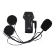 FreedConn Intercom Motorcycle Helmet COLO-RC+L3 Bluetooth Intercom Headset 1000m With Remote Control NFC FM Moto Earphone Optional (with European standard plug)