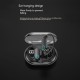 G37 Tws Dual Ear Headset Bluetooth  Wireless Touch Control Ear Hook Digital Display Sport Headphones Black