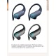 G37 Tws Dual Ear Headset Bluetooth  Wireless Touch Control Ear Hook Digital Display Sport Headphones Black