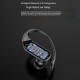 G37 Tws Dual Ear Headset Bluetooth  Wireless Touch Control Ear Hook Digital Display Sport Headphones Black