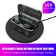 G6s Bluetooth Earphones TWS Wireless 5.0 Handsfree Earphone Sports Bass Earbuds with Mic 3500mAh Charging Box white