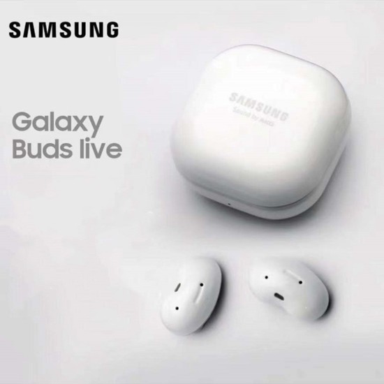 Galaxy Buds Live Wireless SM-R180 Bluetooth-compatible Headset Power display Noise Reduction TWS Earphone Mist Gold