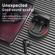 Gm9 Tws Wireless Bluetooth-compatible Headset Stereo In-ear Accurate Left And Right Channels Gaming Earphones GM9 black