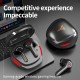 Gm9 Tws Wireless Bluetooth-compatible Headset Stereo In-ear Accurate Left And Right Channels Gaming Earphones GM9 black