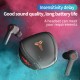 Gm9 Tws Wireless Bluetooth-compatible Headset Stereo In-ear Accurate Left And Right Channels Gaming Earphones GM9 black