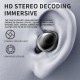 H8 Earphone Wireless Bluetooth-compatible Headset Rotatable Design Stereo Ipx6 Waterproof Noise Cancelling Sports Tws Earbud White