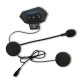 Helmet Headphone Bluetooth Motorcycle Headset 4.1+EDR CSR8635 Bluetooth Intercom Motor Bike Earphone black