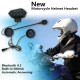 Helmet Headphone Bluetooth Motorcycle Headset 4.1+EDR CSR8635 Bluetooth Intercom Motor Bike Earphone black