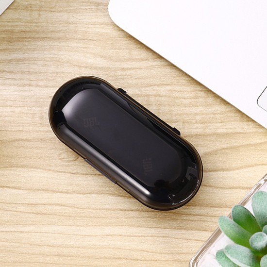 High Quality Wireless Earphone Portable 5.0 Bluetooth Headset Invisible Earbud for All Smart Phone black