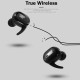 High Quality Wireless Earphone Portable 5.0 Bluetooth Headset Invisible Earbud for All Smart Phone white