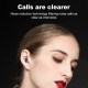 Hkt-6 Bluetooth-compatible 5.0 Earphones Wireless 9d Stereo Earbuds Waterproof For Universal Phone Headset Sports Mini In-ear Earbuds White