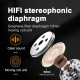 Hkt-6 Bluetooth-compatible 5.0 Earphones Wireless 9d Stereo Earbuds Waterproof For Universal Phone Headset Sports Mini In-ear Earbuds black