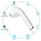 I7S Tws Wireless Bluetooth Headset With Charging Compartment Power Capacity Display Earphones Black