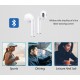 I7S Tws Wireless Bluetooth Headset With Charging Compartment Power Capacity Display Earphones Black