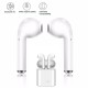 I7S Tws Wireless Bluetooth Headset With Charging Compartment Power Capacity Display Earphones Black