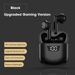 J55 Tws Wireless Bluetooth Headset Noise Reduction Music Earbuds Sports Earphone Black