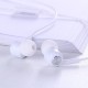 JOYROOM E102S Earphone Second Eneration Bloom Series Heavy Bass Metal Fashion Cool Music Earbuds with Mic - White