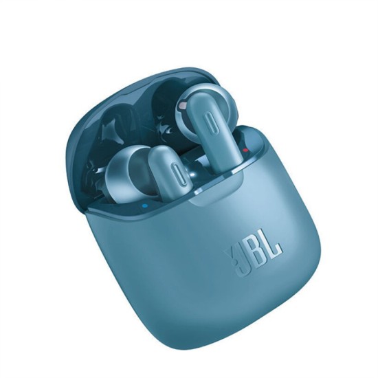 Jbl Tune 220 Tws Bluetooth V5.0 Wireless Headphones with Stereo Mic Charging Box Green