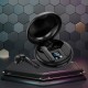 Js82 Mini Wireless Bluetooth 5.0 Headphones Tws Digital Display Touch-control Noise Cancellation Sports Headset Black