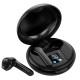 Js82 Mini Wireless Bluetooth 5.0 Headphones Tws Digital Display Touch-control Noise Cancellation Sports Headset Black