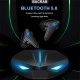 K33 Subwoofer Gaming Headset Bluetooth 5.0 Touch-control In-ear Music Earbuds with HD Microphone Black